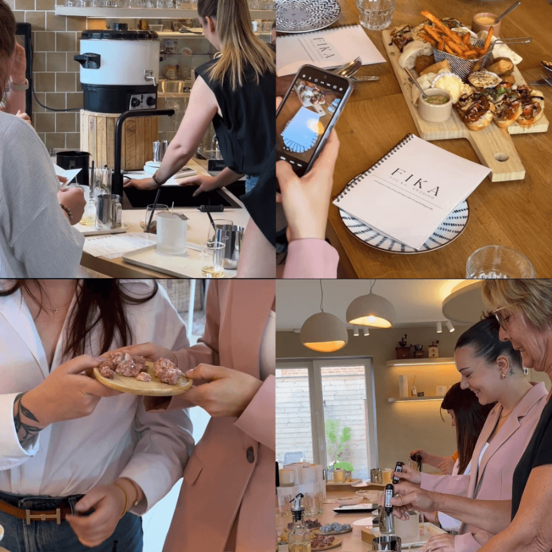 Sfeerbeelden van een Girls Club Candle Night bij FIKA in Aalter